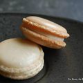 Macarons ganache montée caramel au beurre salé