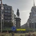 Rond-point à Oostende (Belgique)