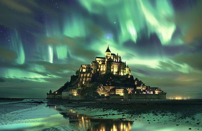 11 mai 2024: Magnifiques et rares aurores boréales dans la nuit étoilée normande