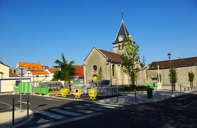 Début des travaux de restauration de l'église Saint-Nicolas au Plessis-Bouchard