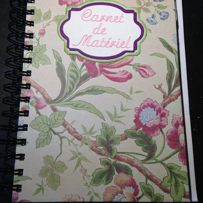 Semaine 5 : carnet de Materiel