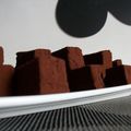 Truffes chocolat/framboise
