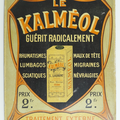 Objet Pub ... Plaque publicitaire LE KALMEOL * Pharmacie 