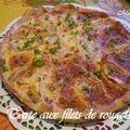 Tarte aux filets de rougets