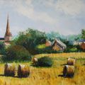 PEINTRE  DE LA MANCHE NORMANDIE IMPRESSIONISTES