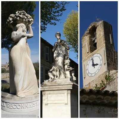 Statues de la Rennaissance en Provence.