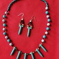 Collier en turquoise