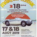 Marçon Classic le 17 et 18 août 2019