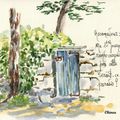 - AQUARELLES - Rocamadour par Chinou.