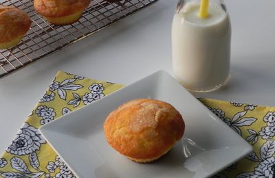 Muffins à l'orange et aux amandes, sans gluten et sans lactose