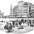 Quelques grands hôtels d'Ostende en 1923