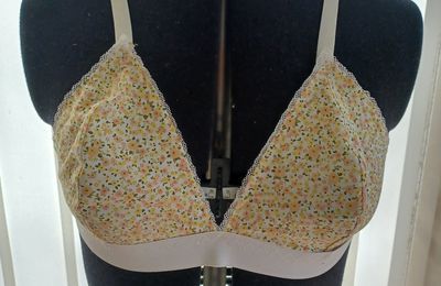 Soutien-gorge triangle Eloïse fleurs