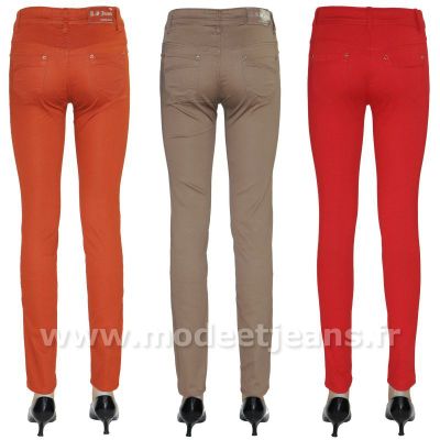 Pantalon slim couleur femme - Boutique Mode Femme
