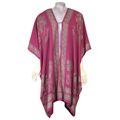 Rare Mariano Fortuny Silk Crepe Coat, Art Nouveau, Italy