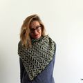 Ramble shawl - Tresser des couronnes de pâquerettes