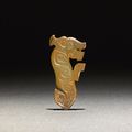 A Russet Jade 'Dragon' Pendant, Late Shang – early Western Zhou dynasty