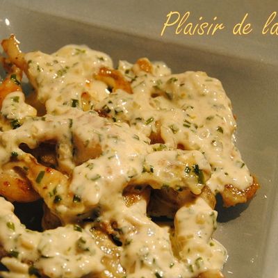 Cuisses de grenouille à la champenoise