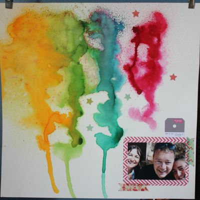 Challenges d'été de Cartoscrap : 8 pages 