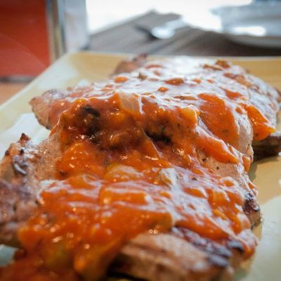 Côtes de porc charcutières