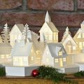 De jolis villages en papier... La féérie de Noël est là 