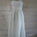 robe neuve blanc ecru molly bracken T1 soit 36/39 : 25euros