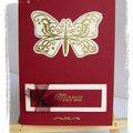 CARTE MENU DE MARIAGE
