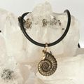 Ammonite jewelry by Hendrik Hackl