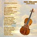 "Chanson d'automne" de Paul Verlaine.