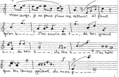 Bagatelle en La (soif ?) mineur (Joye)