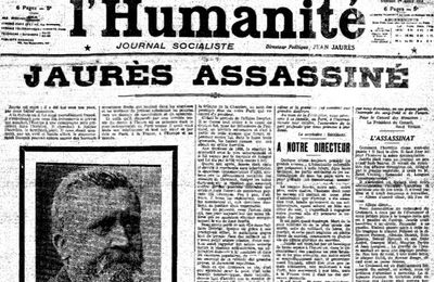 L'assassinat de Jean Jaurès (31 juillet 1914)