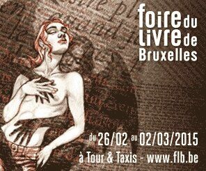 À la Foire du livre de Bruxelles ce dimanche!