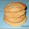 Cookies au praliné et chocolat blanc