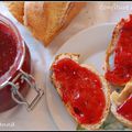 Confiture de fraises.