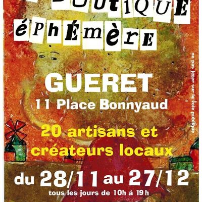 La Boutique Ephémère de Gueret