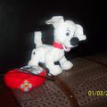 DALMATION EN PELUCHE AUTOMATISE