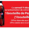 Carrefour Hyper : 1 bouteille de Pepsi Max gratuite le 11/12/10