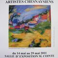 Vernissage des artistes du Chesnay