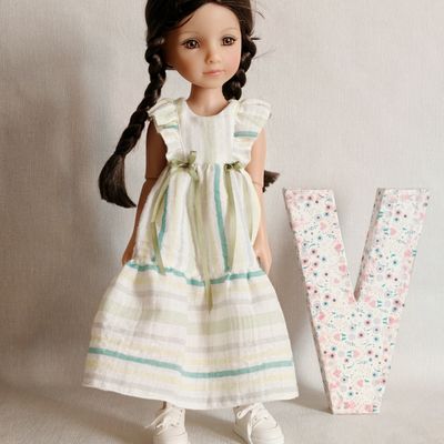 Patron Ondine - Robe à volants