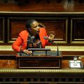 Sénat, premier discours de Christiane Taubira dans une ambiance électrique