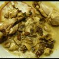 ღ " Miam " Poulet aux Champignons et au Mont D'Or