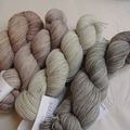 やっと届いた(^o^)/マデリントッシュ☆ Madelinetosh enfin arrivée - nuance de gris - 