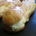 Éclairs à la fleur d'oranger