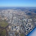 Besançon vue d'avion 