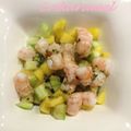 Salade malaisienne aux crevettes