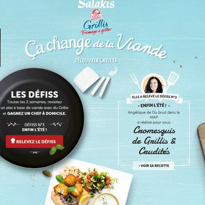  Grillis : Relevez mon défiss Salakis et gagnez peut être un dîner étoilé à domicile !!!!!! {concours inside}