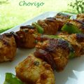 Brochettes de Poulet et Chorizo