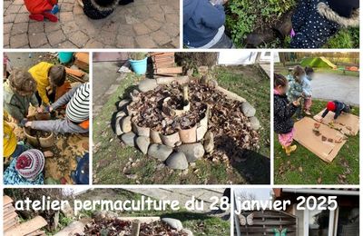 ateliers permaculture janvier, février en Maison des Enfants