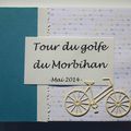 mini album "tour du golfe du Morbihan à vélo"