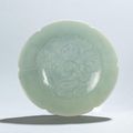 A fine incised Yingqing blossom-shaped bowl, Song dynasty (960-1279)