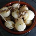 Tapa : Petits calmars grillés